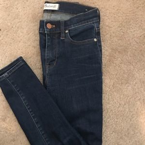 Madewell High Rise Skinny Jeans